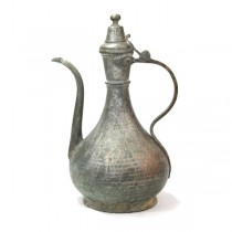 carafa otomana " Ibrik ". cupru smalltuit. cca 1800